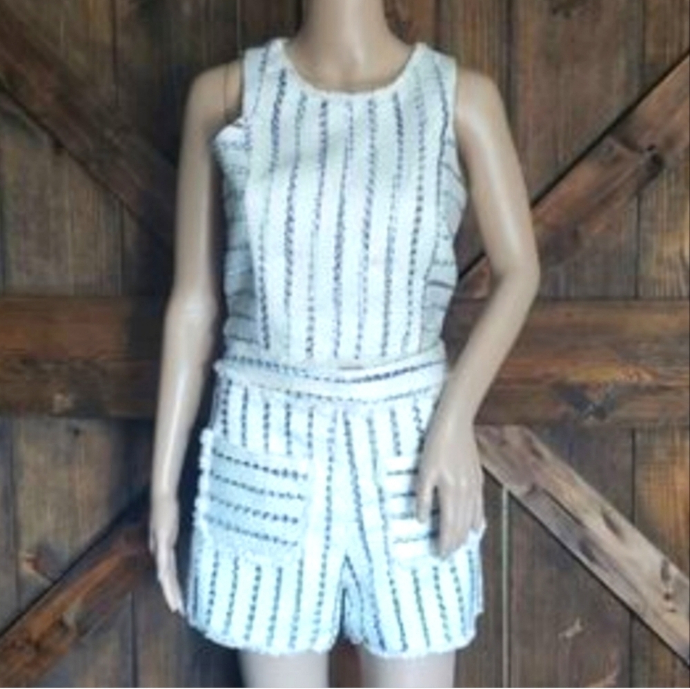 LUCY PARIS TWEED SHORT SET S/M